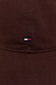 Бавовняна бейсболка Tommy Hilfiger AM0AM13426 коричневий AW25