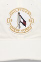 Tommy Hilfiger czapka z daszkiem bawełniana AM0AM13430 biały AW25