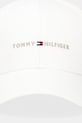 Βαμβακερό καπέλο του μπέιζμπολ Tommy Hilfiger AM0AM13431 μπεζ AW25