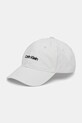 Бавовняна бейсболка Calvin Klein аплікація білий LV04D5003G