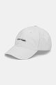 Bavlněná baseballová čepice Calvin Klein bavlna bílá LV04D5003G