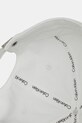 Pamučna kapa sa šiltom Calvin Klein bijela LV04D5003G