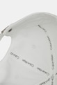 Bavlněná baseballová čepice Calvin Klein bílá LV04D5003G