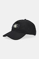 Calvin Klein șapcă de baseball din bumbac bumbac negru LV04D5042G
