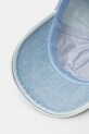 Calvin Klein czapka z daszkiem bawełniana niebieski LV04G5068G