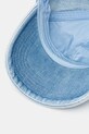 Calvin Klein czapka z daszkiem bawełniana niebieski LV04G5068G
