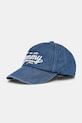 Джинсова кепка Tommy Jeans аплікація темно-синій AM0AM13565
