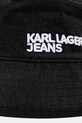 Karl Lagerfeld Jeans kapelusz jeansowy A3M33107 czarny AW25