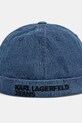 Karl Lagerfeld Jeans czapka bawełniana dziecięca A3M33108 niebieski AW25