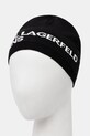 Karl Lagerfeld Jeans czapka bawełniana A3M33113 czarny AW25