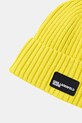 Karl Lagerfeld Jeans czapka z domieszką wełny A3M33115 żółty AW25
