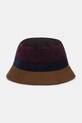 Barbour cappello x Paul Smith Bucket Hat stampa all-over blu navy MHA0928MI11