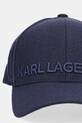 Karl Lagerfeld șapcă căptușită cu lână 554126.805614 bleumarin AW25
