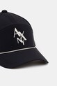 Armani Exchange czapka z daszkiem XM001514.AF15606 granatowy AW25