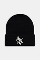 Armani Exchange czapka aplikacja czarny XM001531.AF16950