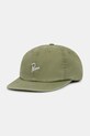 by Parra șapcă Signature 6 panel bumbac verde 54472
