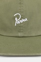 by Parra șapcă Signature 6 panel 54472 verde AW25