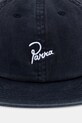 by Parra șapcă Signature 6 panel 54470 bleumarin AW25