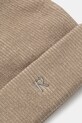 Akcesoria Represent czapka Rib Knit Beanie MLM100354 beżowy