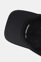 Βαμβακερό καπέλο του μπέιζμπολ Sisley μαύρο 68JHSA00R