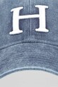 Τζιν καπέλο μπέιζμπολ Hackett London HM042654 σκούρο μπλε AW25