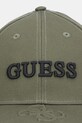 Guess czapka z daszkiem bawełniana AM9578.POL01 zielony AW25