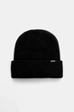 Guess czapka z dodatkiem wełny LUCIO gruba czarny Z5YZ02.Z3P50