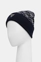 Akcesoria Guess czapka z domieszką wełny 4G M5BZ18.Z0442 granatowy