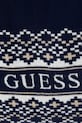 Guess czapka i szalik z dodatkiem wełny granatowy M5BZ44.Z4142