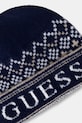 Guess czapka i szalik z dodatkiem wełny M5BZ44.Z4142 granatowy