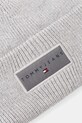 Βαμβακερό καπέλο Tommy Jeans AM0AM13666 γκρί AW25
