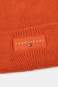 Βαμβακερό καπέλο Tommy Jeans AM0AM13666 πορτοκαλί AW25