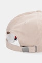 Akcesoria Tommy Jeans czapka z daszkiem sztruksowa AM0AM13667 beżowy