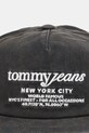 Бавовняна бейсболка Tommy Jeans AM0AM13672 чорний AW25
