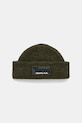 Шапка з домішкою вовни Tommy Jeans з додаванням вовни зелений AM0AM13675