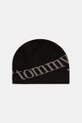 Kapa Tommy Jeans Tanka črna AM0AM13798
