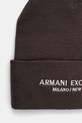 Armani Exchange czapka brązowy XM001637.AF16950