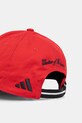 Dodatki Bombažna bejzbolska kapa adidas Performance MANCHESTER UNITED JM3052 rdeča