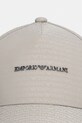 Kapa s šiltom Emporio Armani EM003741.AF15384 bež SS26