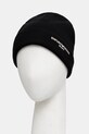 Emporio Armani czapka wełniana EM002715.AF18241 czarny AW25