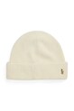 Polo Ralph Lauren czapka z dodatkiem wełny średniej grubości beżowy 449964247