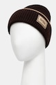 Вовняна шапка Drôle de Monsieur Le Bonnet Laine I.BN104.WO007 коричневий AW25