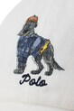 Polo Ralph Lauren czapka z daszkiem bawełniana biały 710981743
