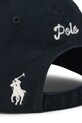 Akcesoria Polo Ralph Lauren czapka z daszkiem bawełniana 710982060 czarny