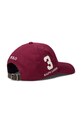 Βαμβακερό καπέλο του μπέιζμπολ Polo Ralph Lauren 710982207 μπορντό AW25