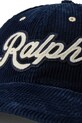 Dodatki Bombažna bejzbolska kapa Polo Ralph Lauren 710979337 mornarsko modra