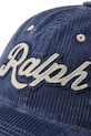 Akcesoria Polo Ralph Lauren czapka z daszkiem bawełniana 710979337 niebieski