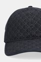 Хлопковая кепка Calvin Klein LV04D5029G чёрный AW25