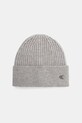 Шерстяная шапка Calvin Klein LV04D8032G серый AW25