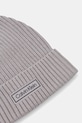 Calvin Klein czapka z domieszką kaszmiru LV04D8053G szary AW25